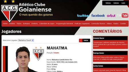 Mahatma Gandhi won Campeonato Goiano league