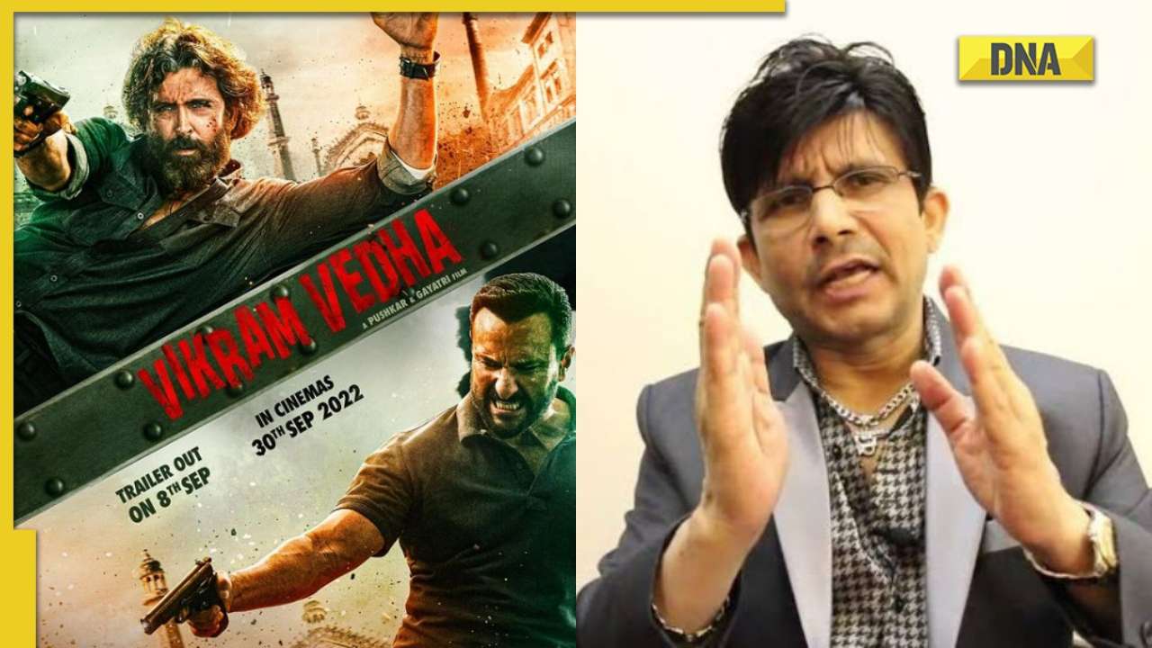 Vikram Vedha: KRK reviews Hrithik Roshan-Saif Ali Khan's film, calls it 'a universe of disappointments'