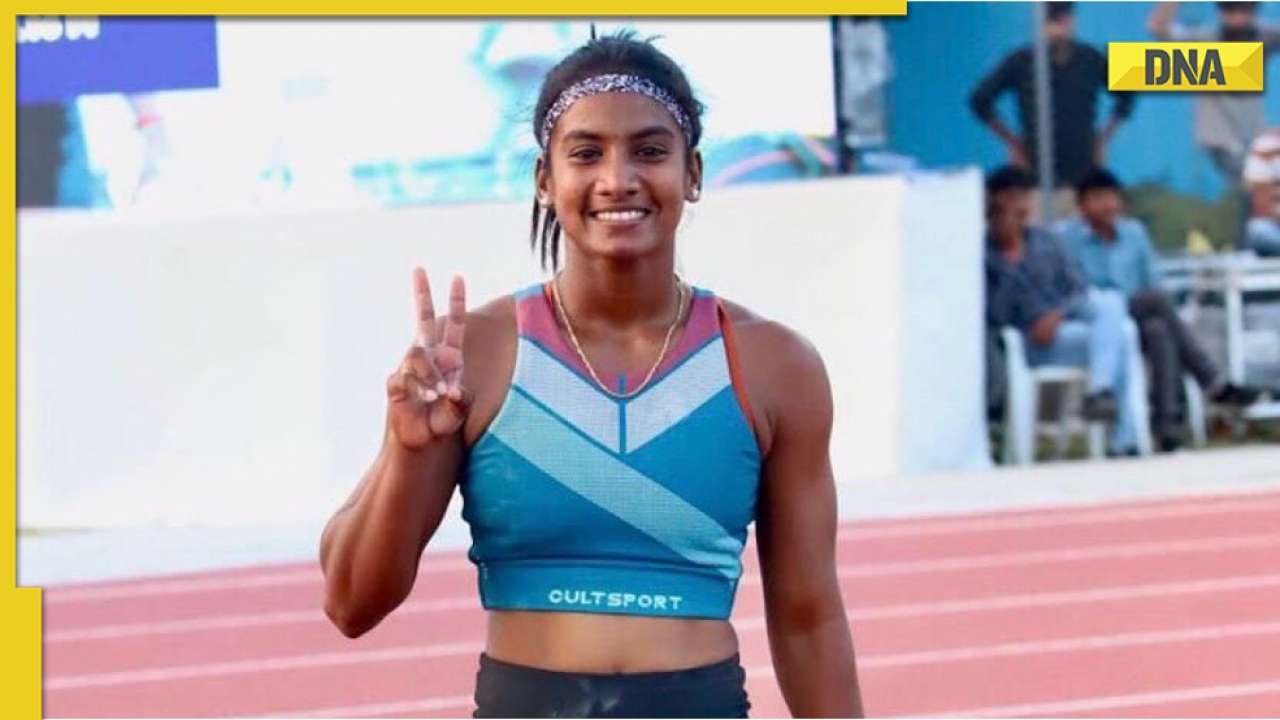 Rosy Meena Paulraj sets a new national record  in women's pole vault