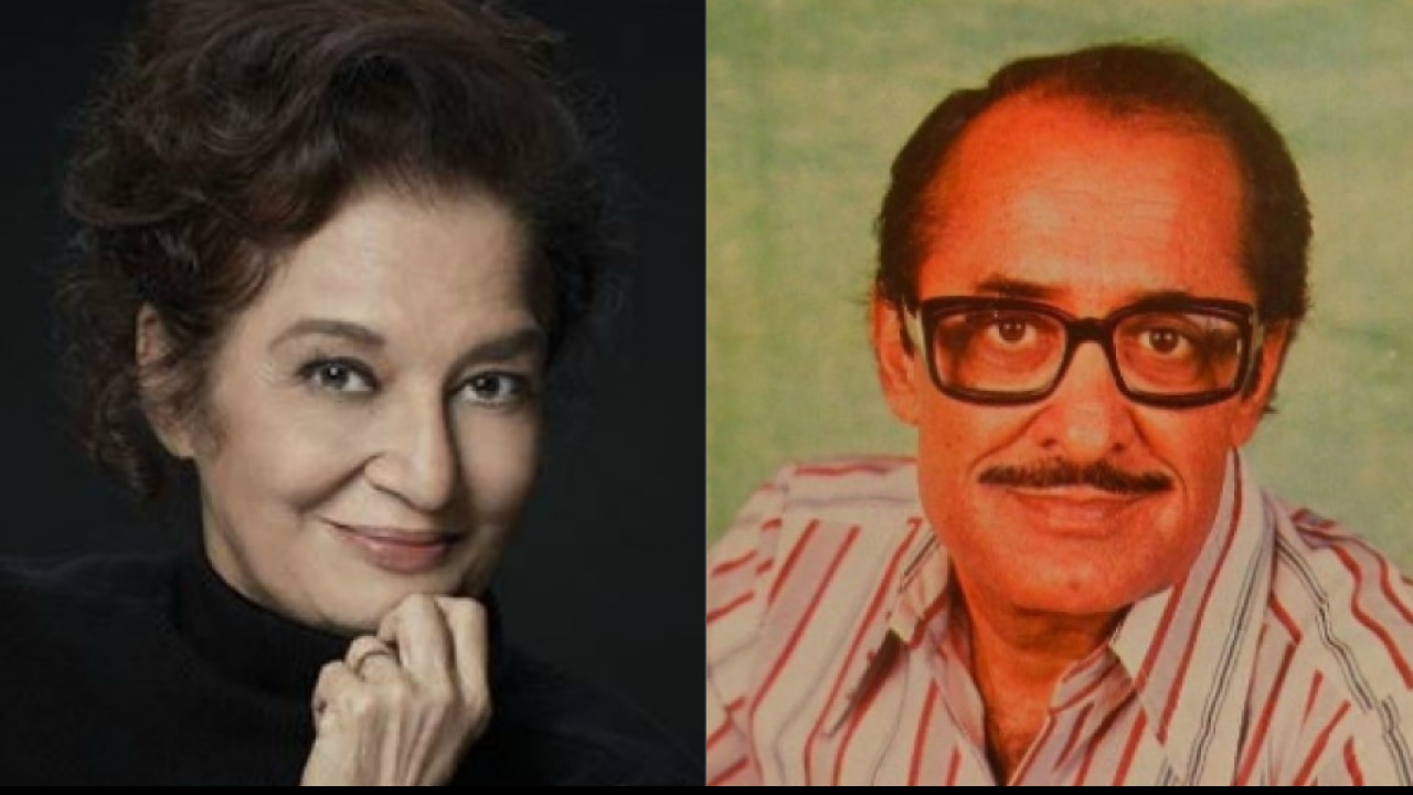 Asha Parekh With Nasir Hussain