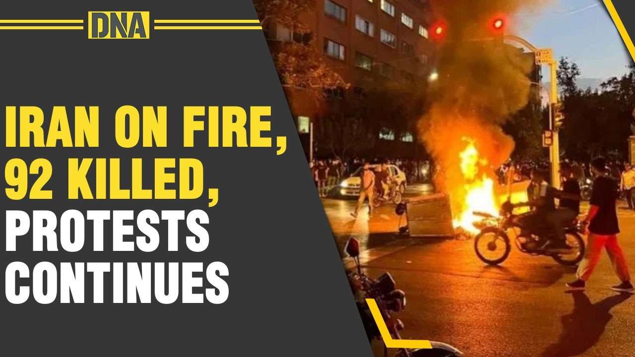 Iran: Over 90 people killed in protests over Amini's death, nation continues to burn