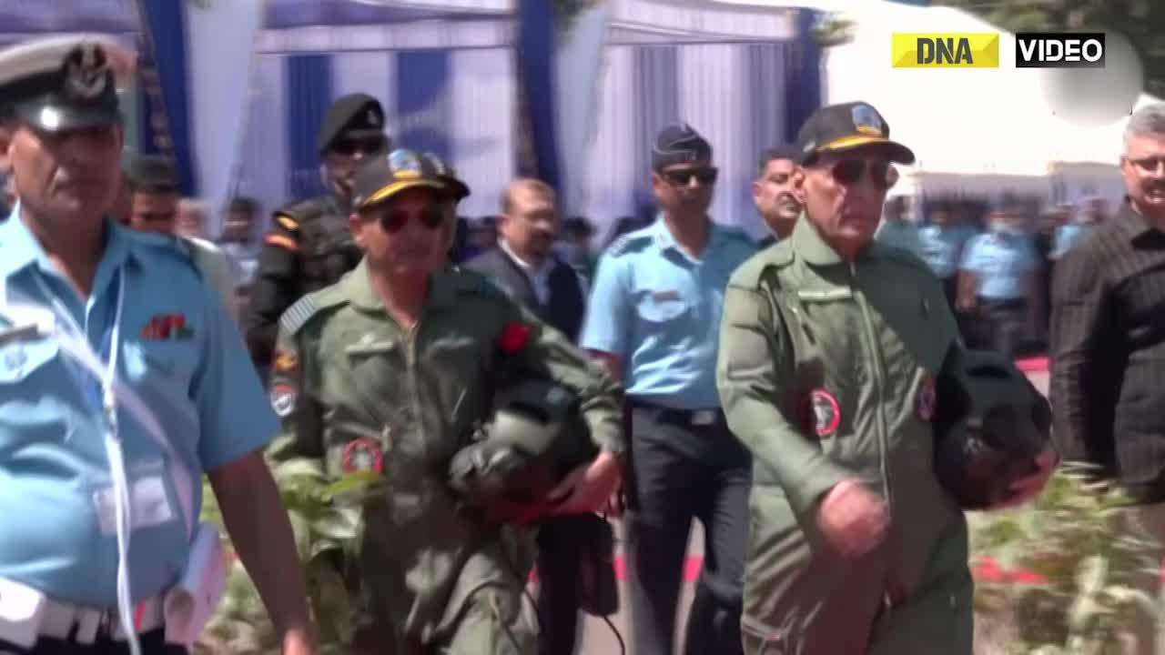 “No need to define ‘Prachand’, message received by enemy…” Raksha Mantri after his LCH Sortie