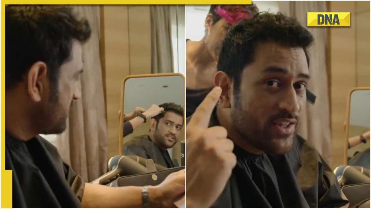 CSK Captain MS Dhoni Comes Up With A New Look With His Latest Hairstyle   The SportsGrail