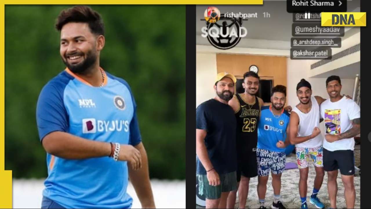 Ahead of 3rd T20I, birthday boy Rishabh Pant posts picture with members of team India