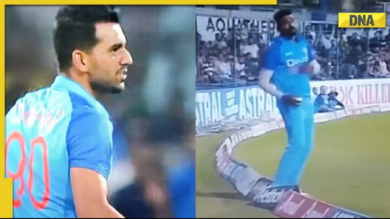 Watch: Deepak Chahar abuses Mohammed Siraj as he concedes a six after ...