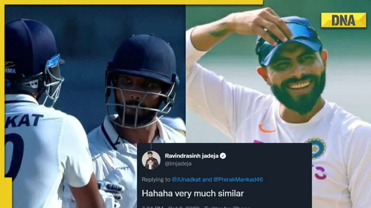 'Hahaha, very much similar': Ravindra Jadeja reacts as Jaydev Undakat ...