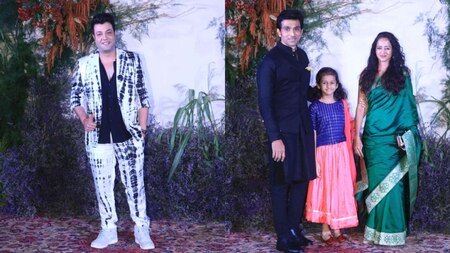 Richa Chadha-Ali Fazal wedding reception: Varun Sharma, Pratik Gandhi with his family snapped at event