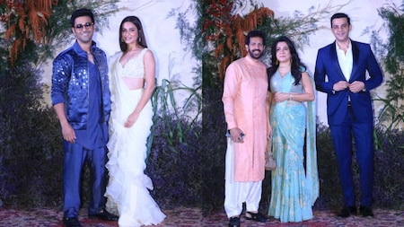 Richa Chadha-Ali Fazal wedding reception: Kabir Khan, Mini Mathur and Cyrus Sahukar papped at event