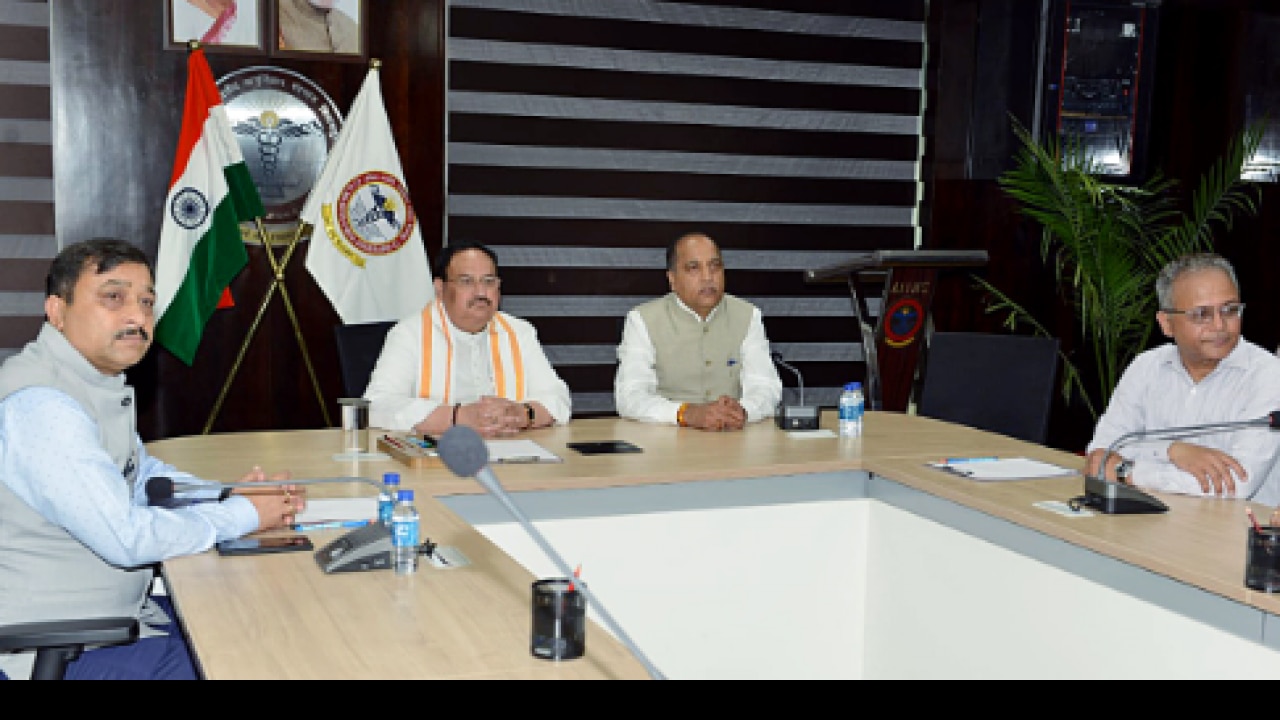 BJP National President and Himachal Pradesh CM meeting