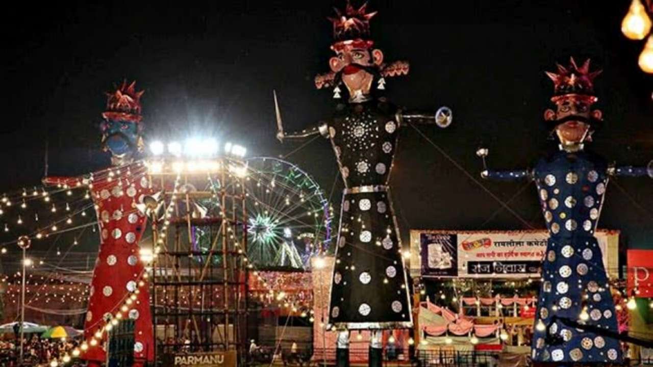 Dussehra Ravan Dahan Five places in Delhi where you can go to watch it