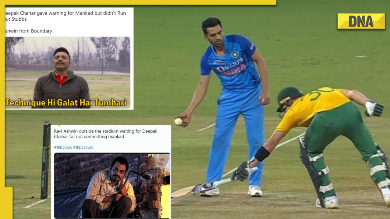 Deepak Chahar not running out SA batter Tristan Stubbs at non-striker's end leaves fans divided