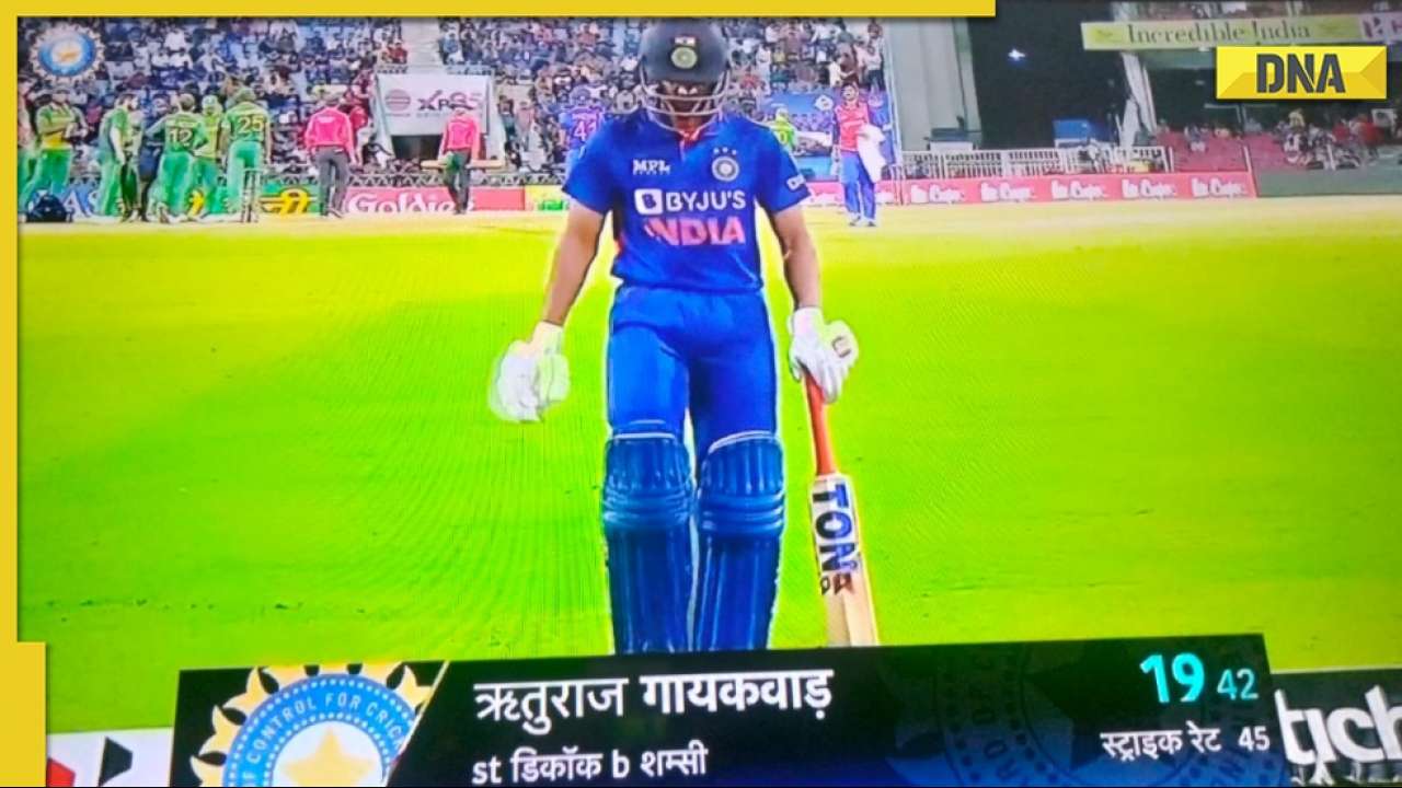 Watch: Tabraiz Shamsi spins a web across Ruturaj Gaikwad to get him stumped