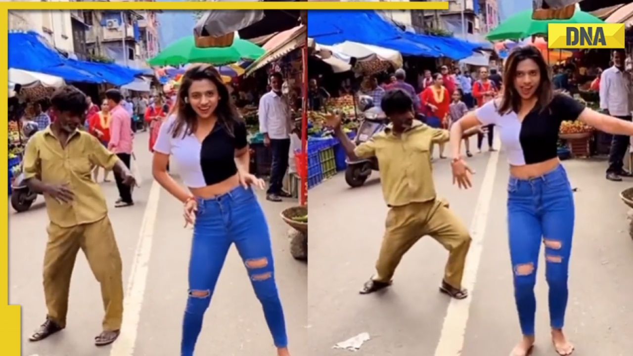 Viral video: Girl grooves on street and auto-rickshaw driver joins her,  leaves netizens in splits