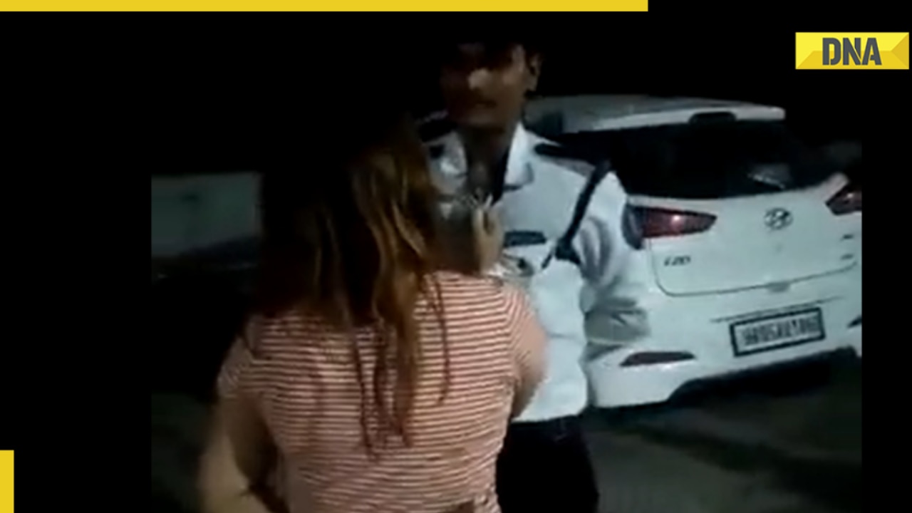 Noida: Drunk woman assaults security guard in Ajnara Homes society in viral video