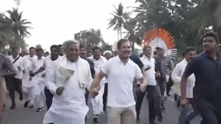 Rahul Gandhi makes Siddaramaiah sprint