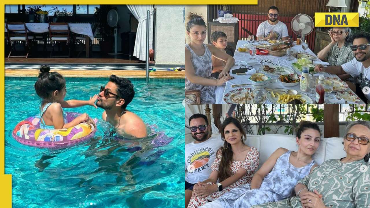 PHOTOS: Soha Ali Khan shares glimpse of Pataudi's Sunday brunch hosted by Saif Ali Khan