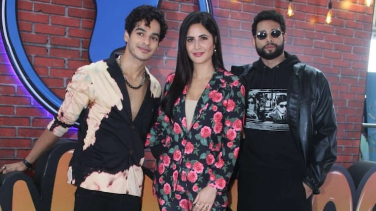 Katrina, Ishaan, and Siddhant in Koffee With Karan 7