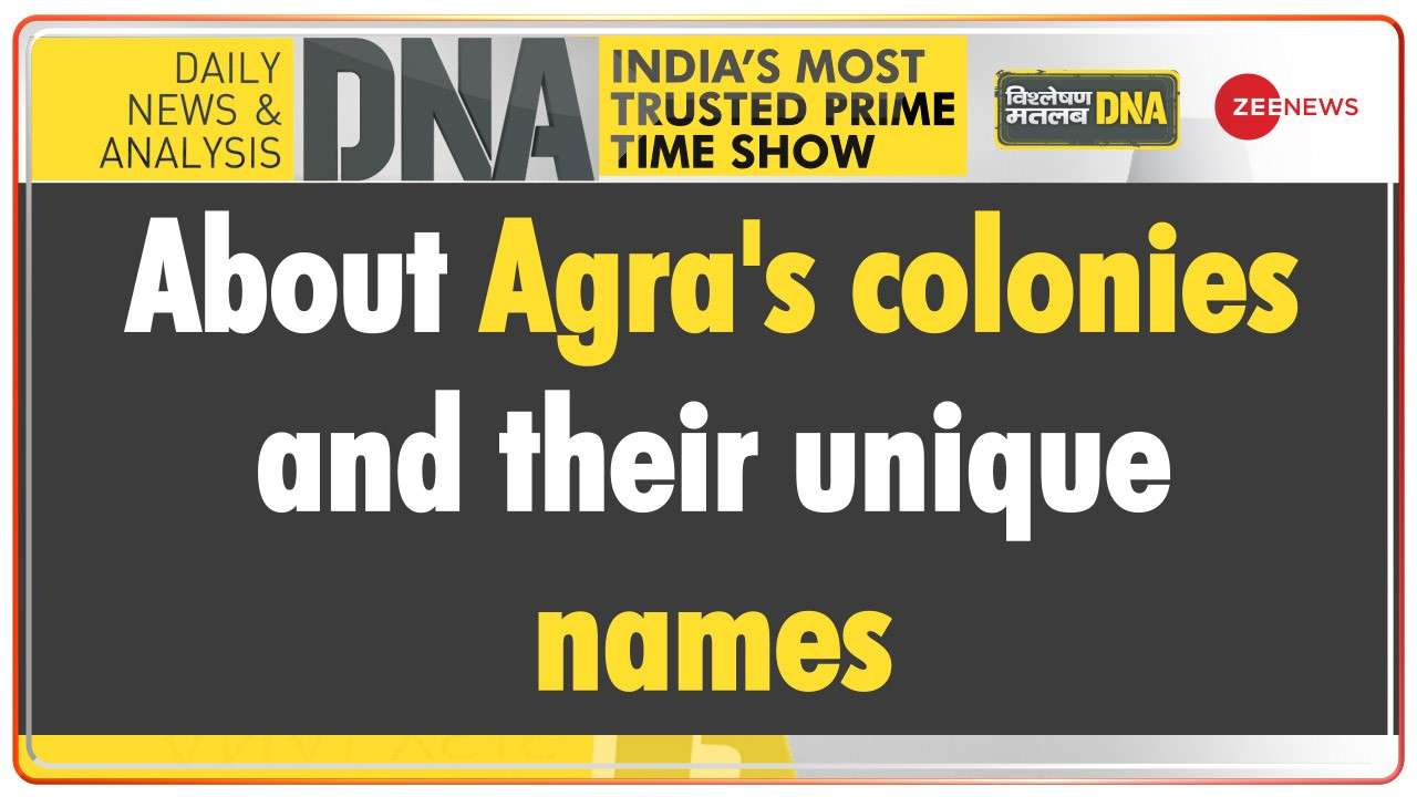 DNA | About Agra's colonies and their unique names