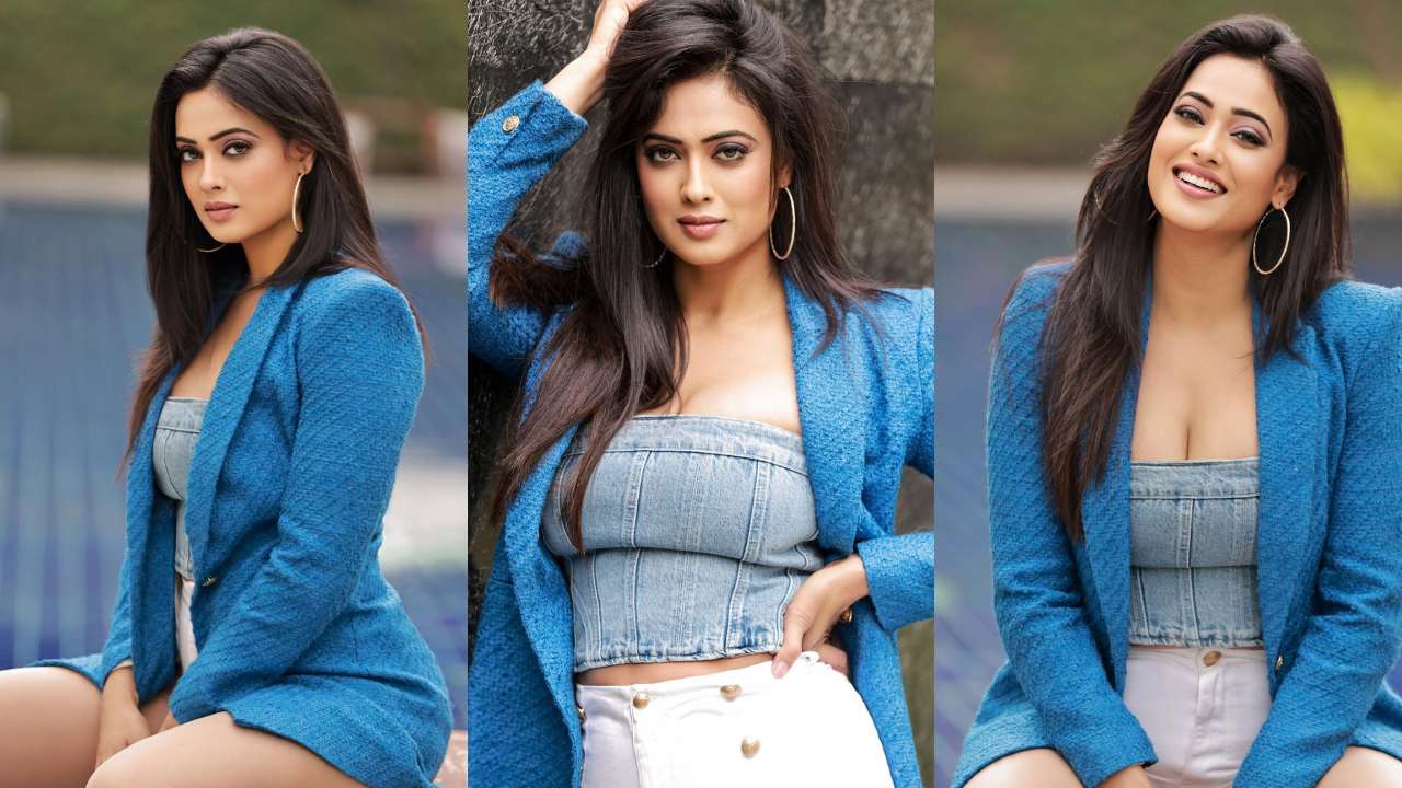 1280px x 720px - Photos: Shweta Tiwari sets internet on fire in blue blazer and hot pants,  fans call her 'stunning'