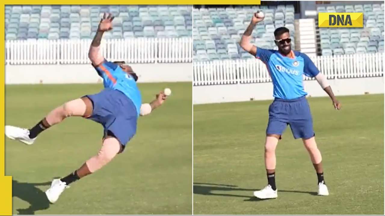 Hardik Pandya shows off his athleticism, pulls off stunning catches before T20 World Cup 2022