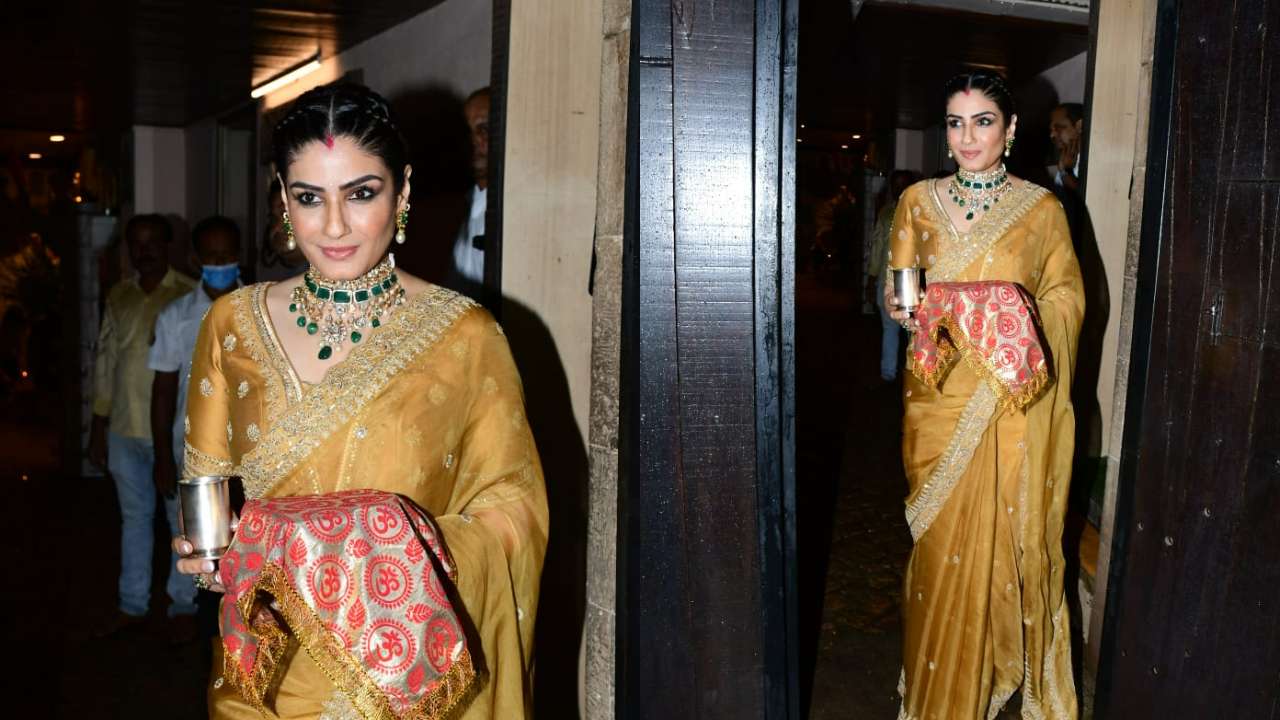 1280px x 720px - Viral Photos of the Day: Shilpa Shetty, Raveena Tandon, others celebrate  Karwa Chauth at Anil Kapoor's residence