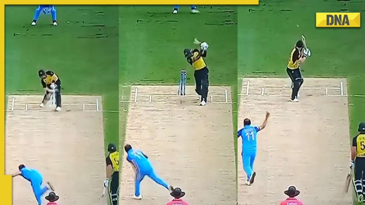 IND Vs AUS T20 World Cup: Mohammed Shami Bowls Full Tilt, Takes 3 ...