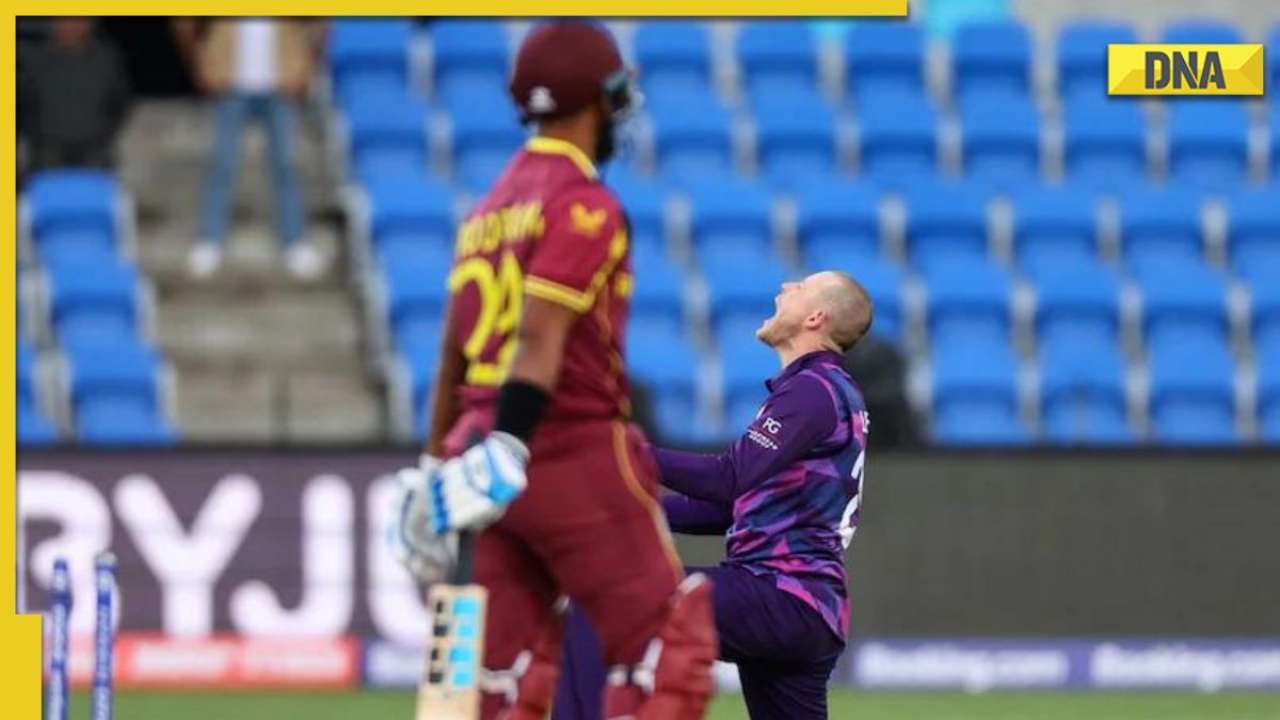 WI vs SCO Match 3, T20 World Cup highlights Huge upset on Day 2 as Scotland