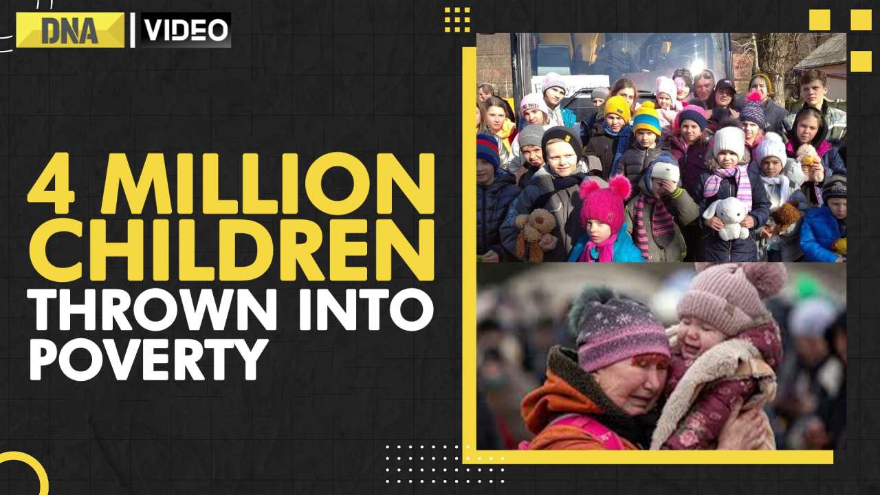 Russia war in Ukraine pushes 4 million children into poverty: UNICEF