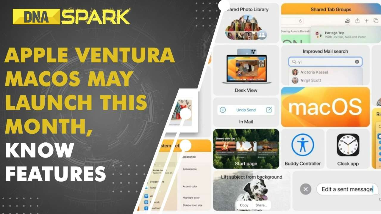 DNA Spark: Apple Ventura macOS may launch this month, know features