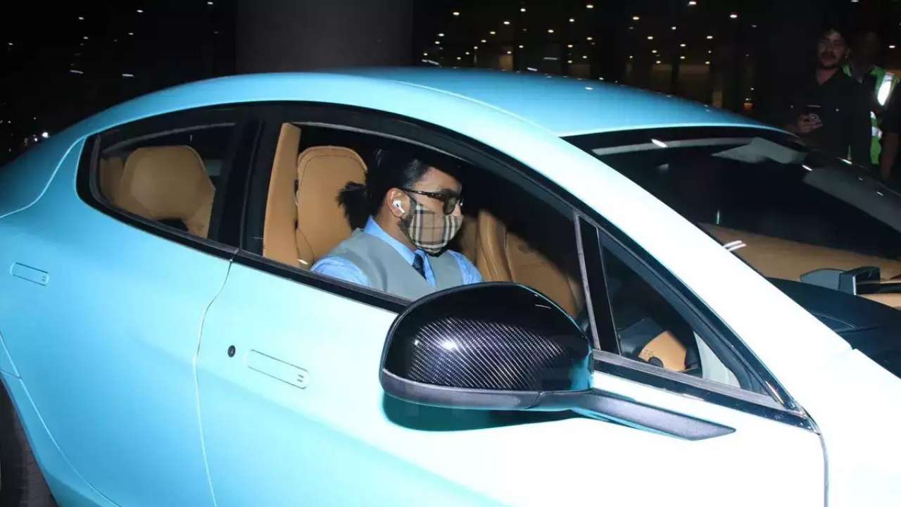 Ranveer Singh driving Aston Martin with an expired licence? Know the truth
