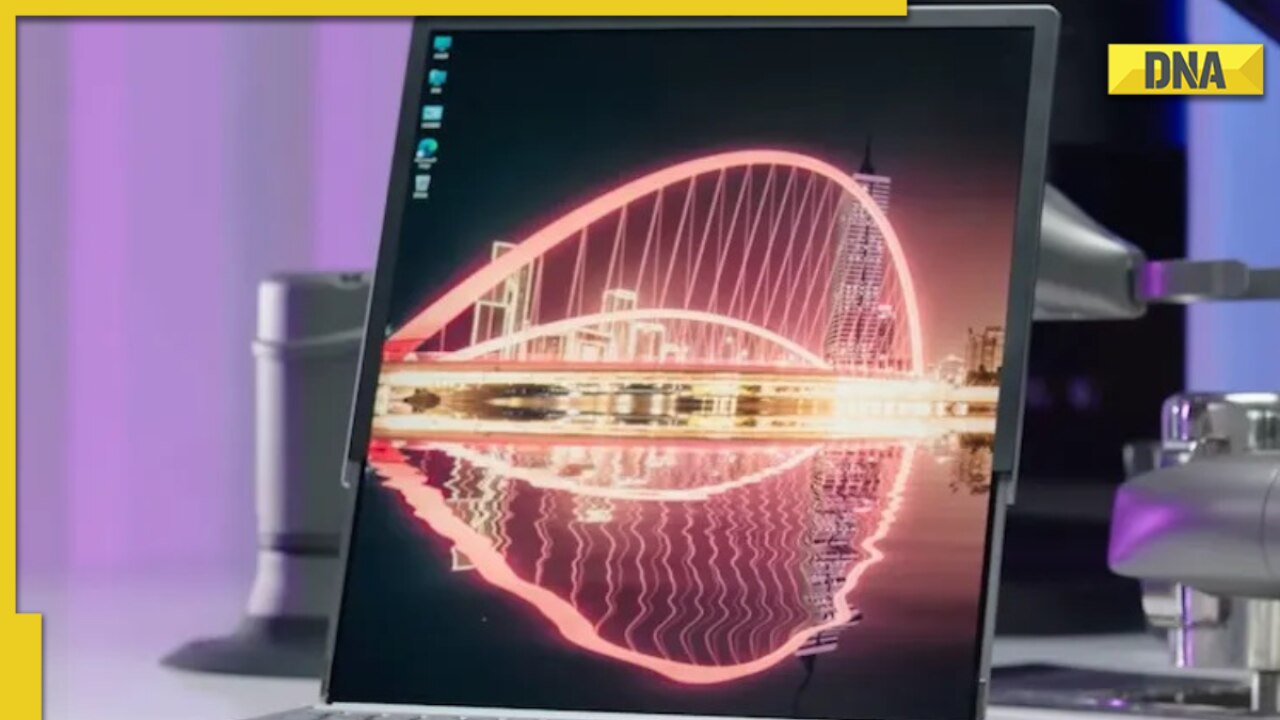 Lenovo concept laptop with rollable display showcased, watch video