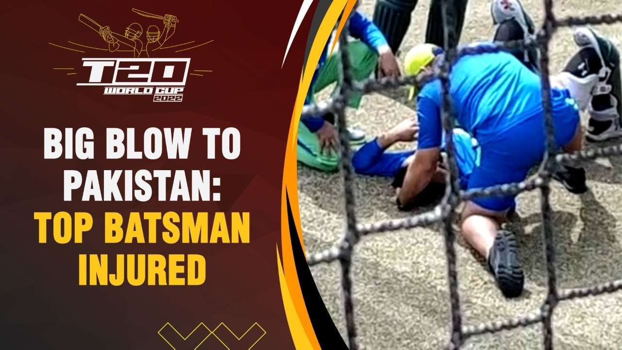 Watch: Pakistan’s batsman Shan Masood gets injured