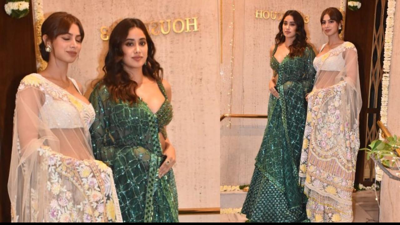 Khushi Kapoor, Janhvi Kapoor