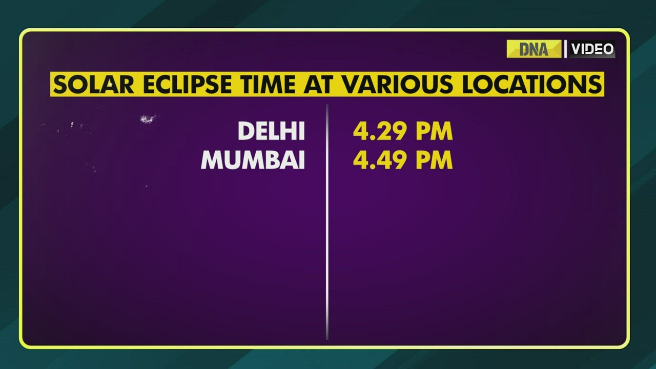 Diwali 2022: Solar Eclipse a day after Diwali, know the duration and timing