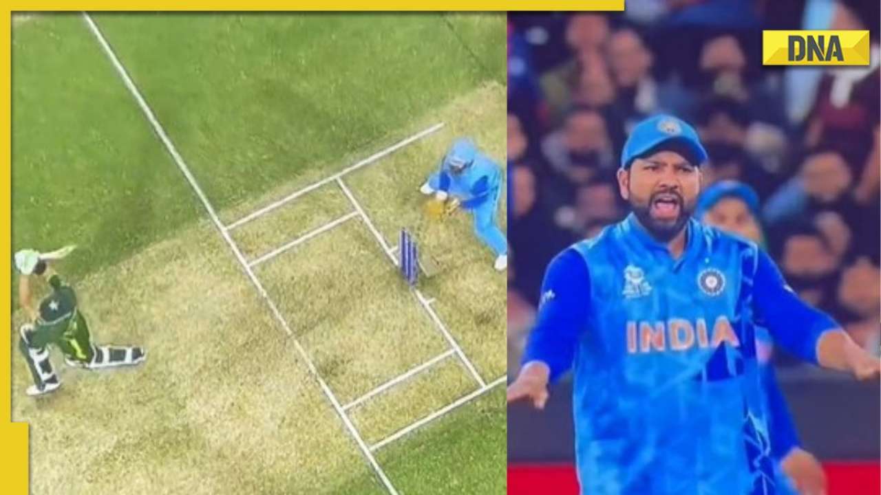 Watch: Rohit Sharma fumes after Shan Masood gets a lifeline as ball ...