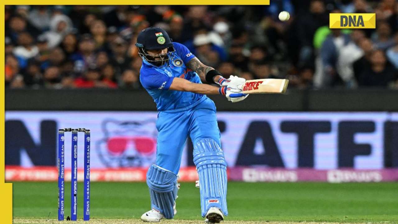 1280px x 720px - Viral video: Virat Kohli hits 6 on no-ball, gets bowled on free-hit and  takes 3 runs in bizarre final over