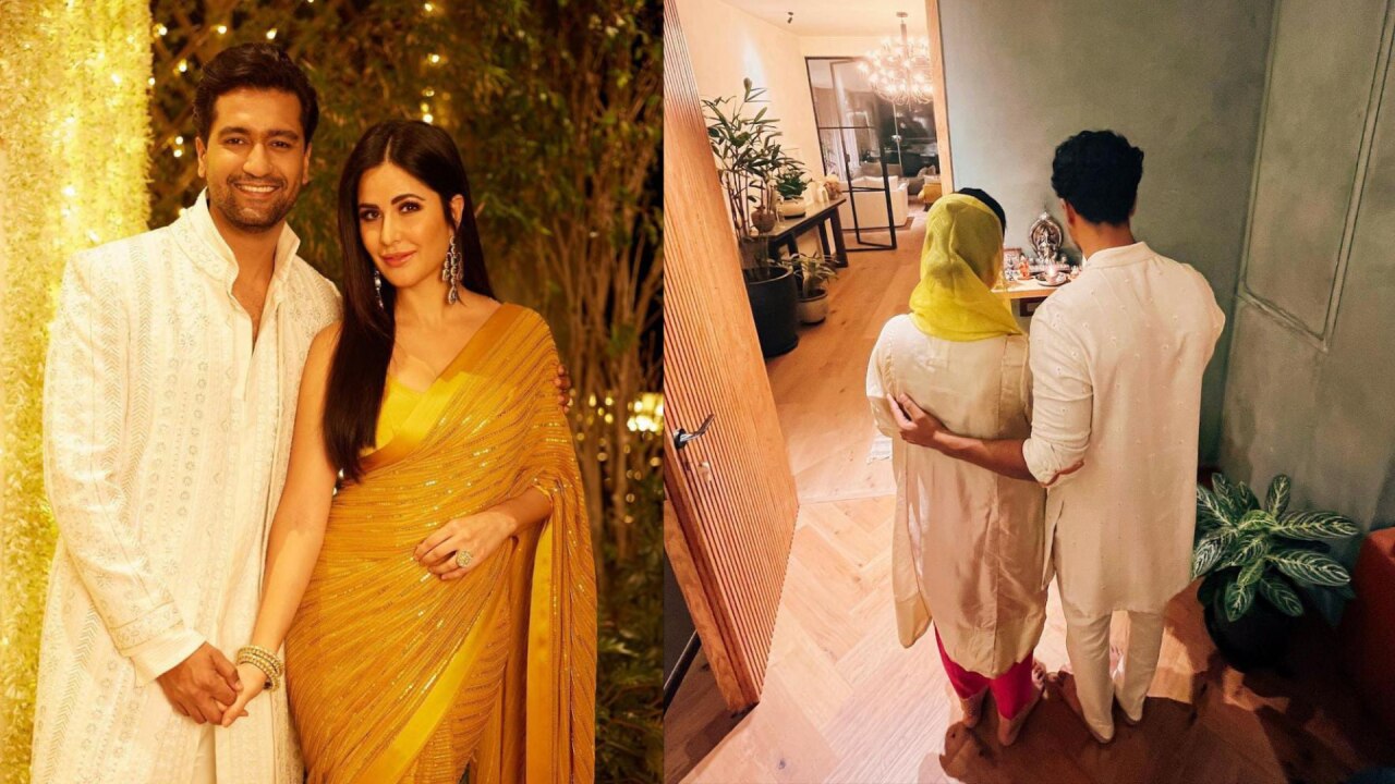 Vicky Katrina first Diwali after marriage 