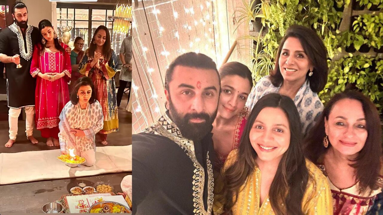 Ranbir Kapoor- Alia Bhatt diwali celebration 