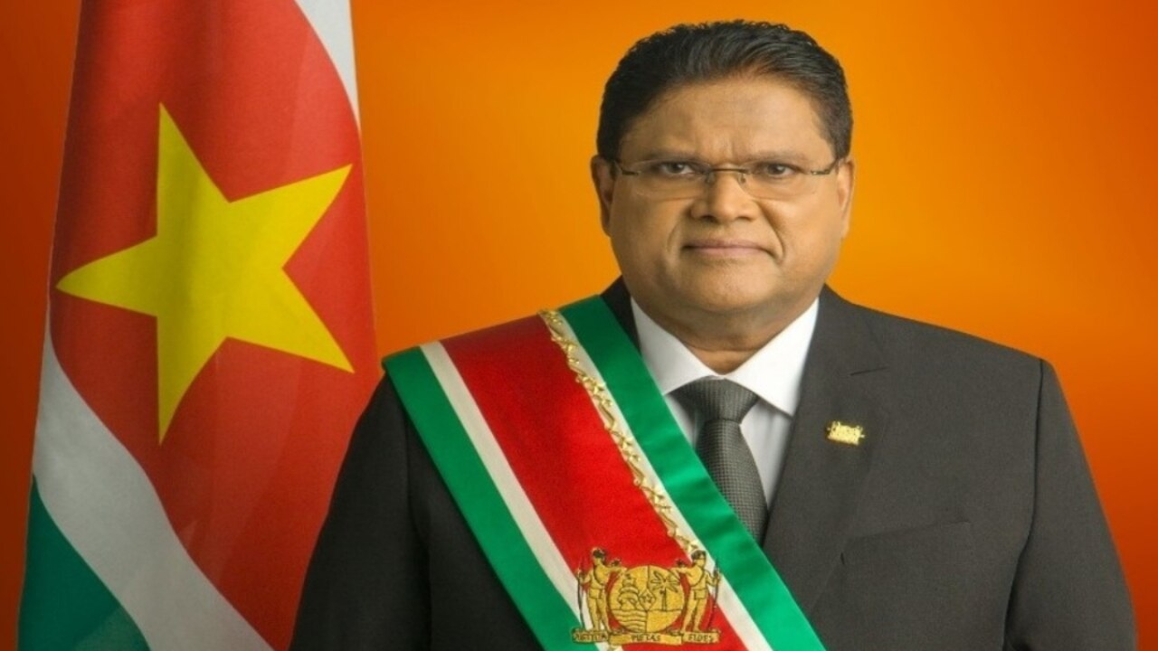 Suriname's President Santokhi