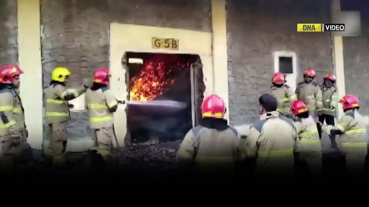 Fire breaks out in rice godown in Mumbai