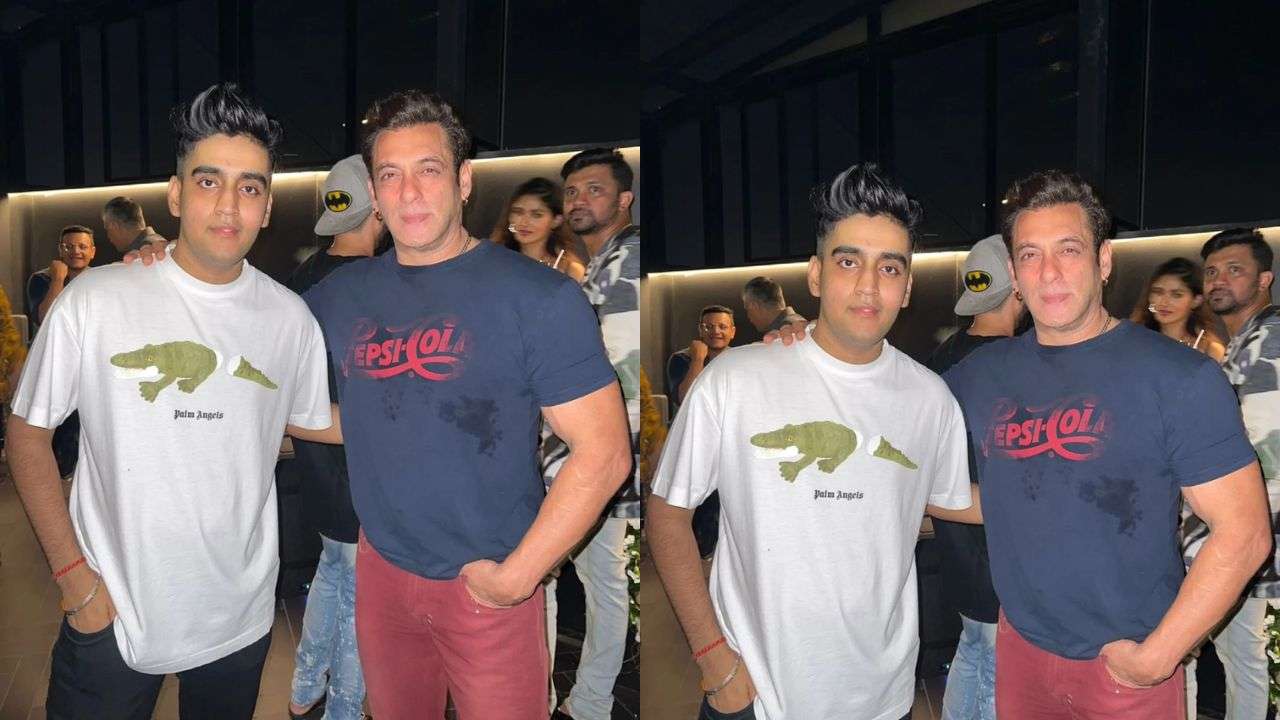 Xxx Salman Khan Ka Video - In pics: Salman Khan, Shehnaaz Gill, Palak Tiwari attend Aayush Sharma's  birthday bash