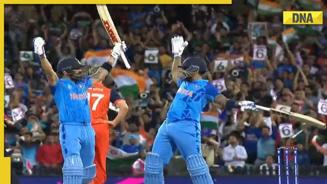 IND vs NED Virat Kohli, Suryakumar Yadav's incredible celebration goes