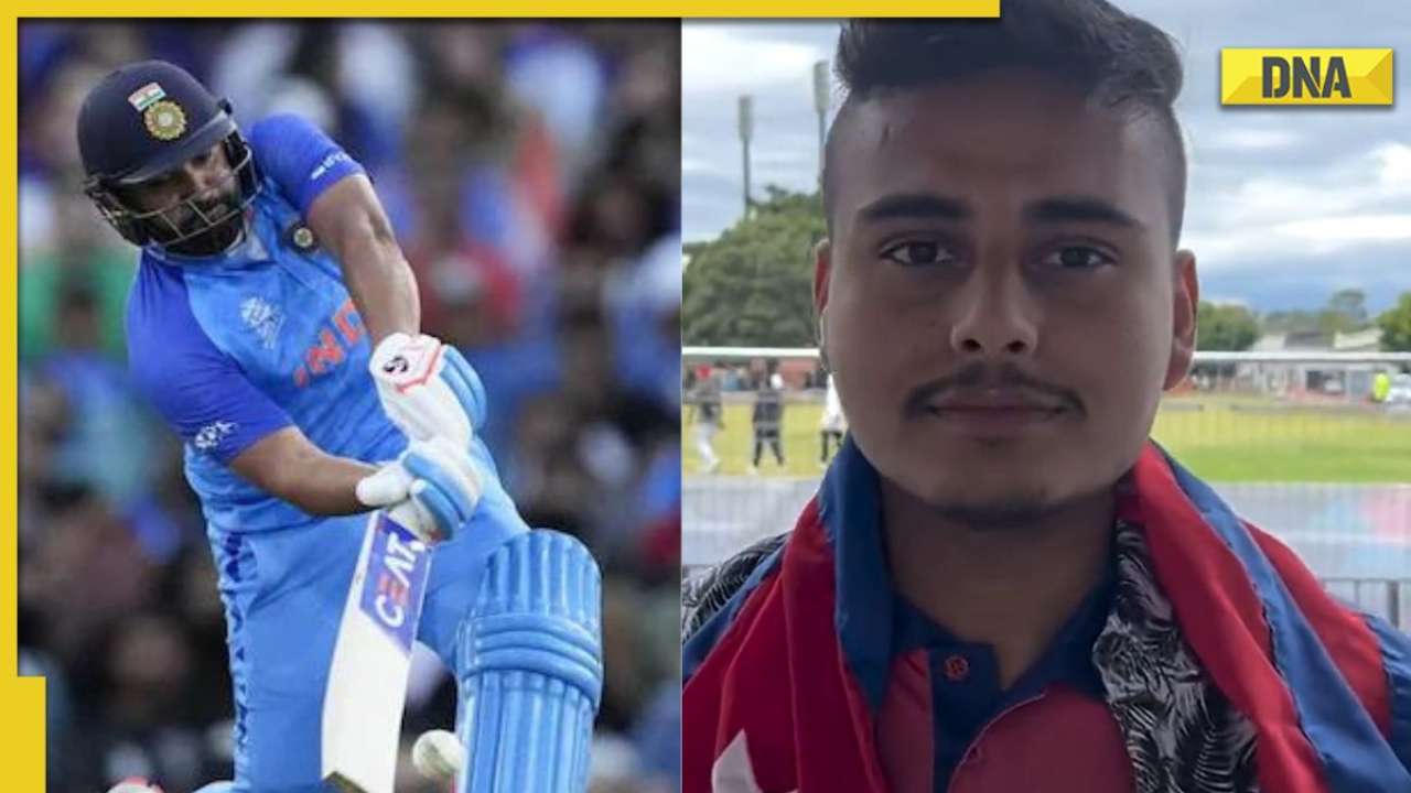 WATCH: A fan comes all the way from Nepal to meet his idol Rohit Sharma at T20 World Cup 2022