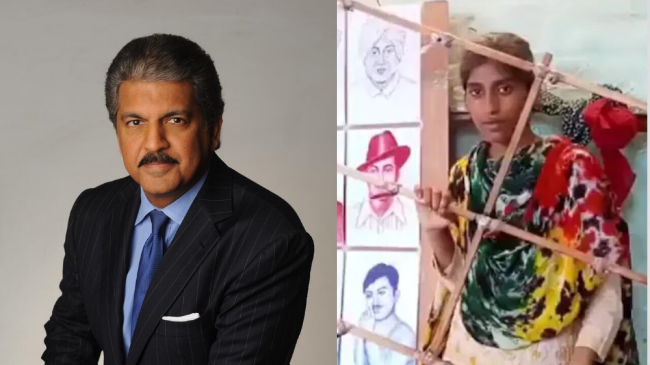 I will provide her scholarship': Anand Mahindra impressed by artist who  paints 15 portraits simultaneously