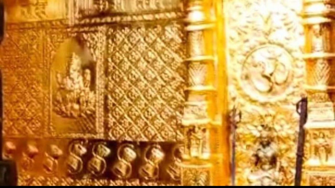 Gold Plating Kedarnath Walls 