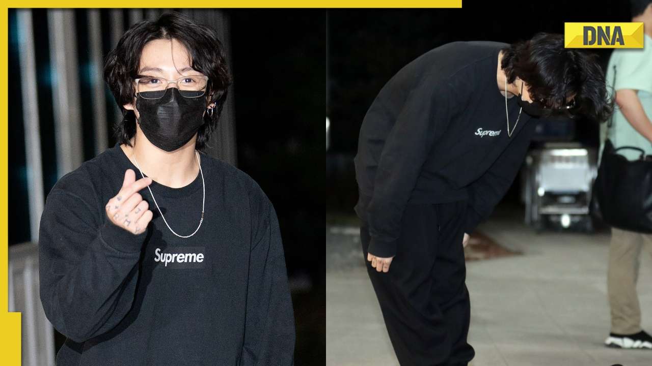 BTS Jimin slays casual airport look with ₹2.7 lakh Dior backpack. Is it  JK's?
