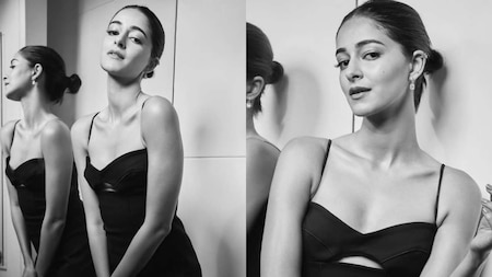Ananya Panday is a beauty in black