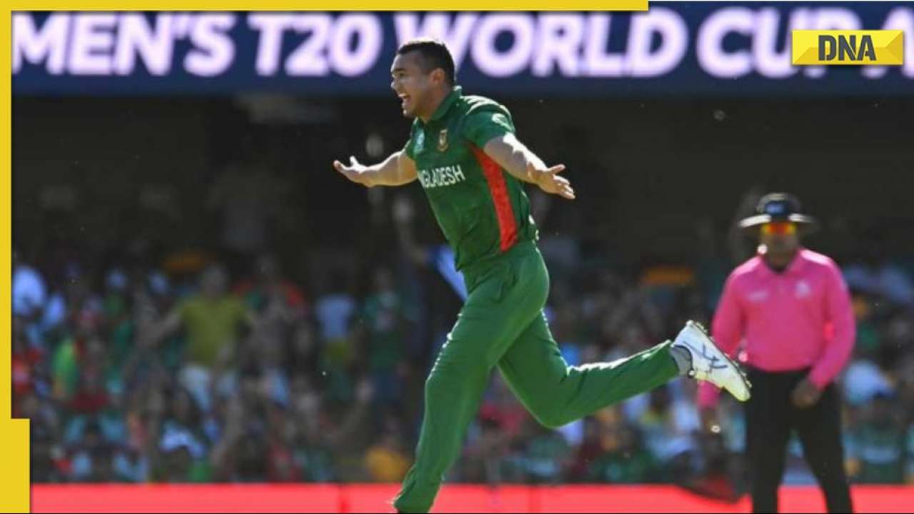 ICC T20 World Cup: Taskin Ahmed takes 3 wickets as Bangladesh wins nail-biting  match against Zimbabwe by 4 runs