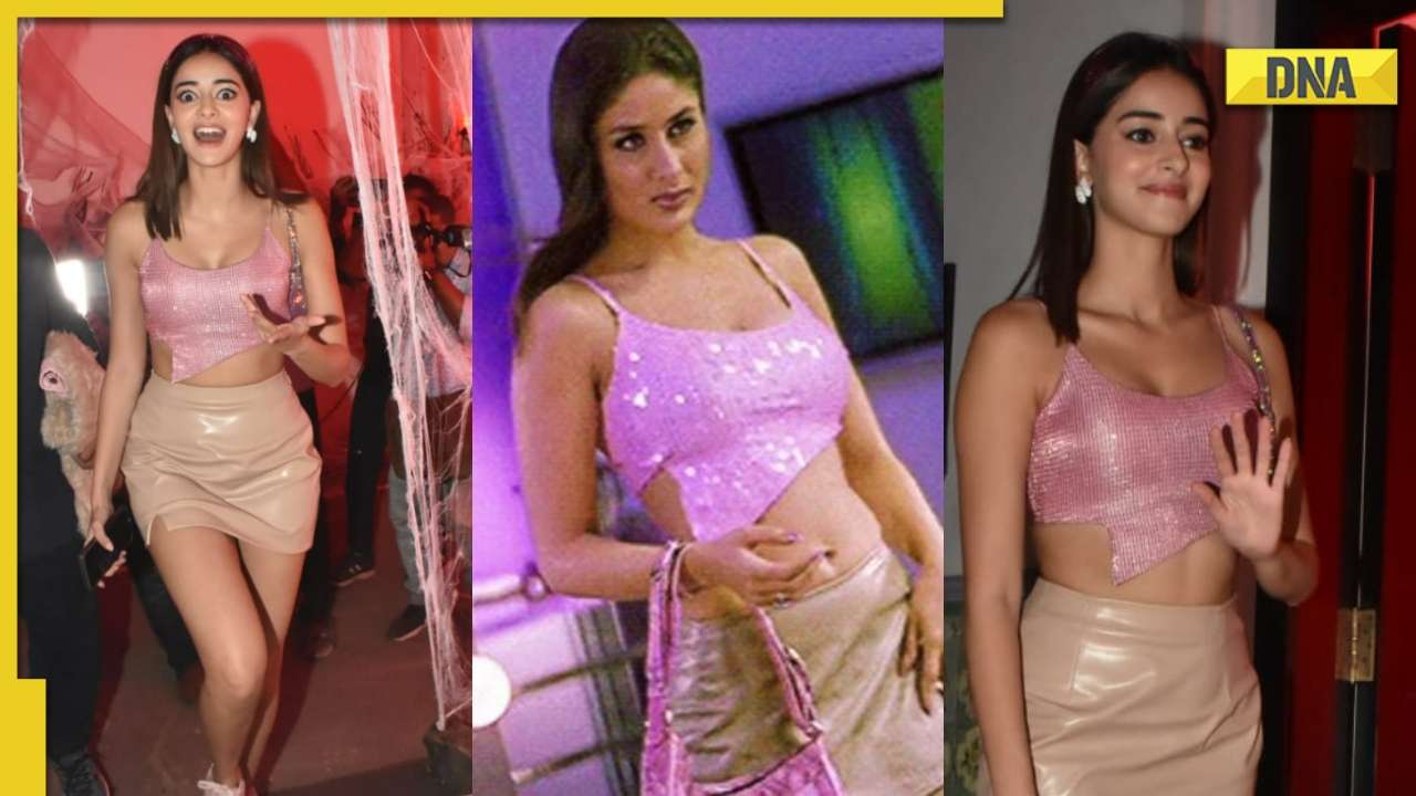 Xxx Walpepar Karina Kapur - Kareena Kapoor reacts to Ananya Panday's Poo look from Kabhi Khushi Kabhie  Gham for Halloween party