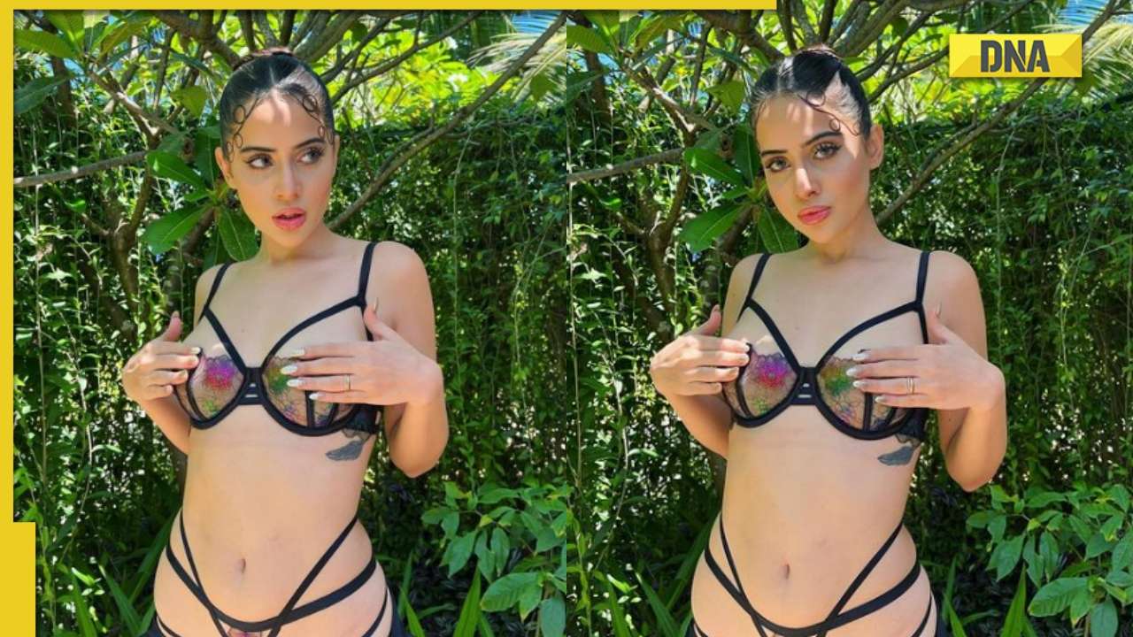 Urfi Javed shares bold photo in black outfit, netizens call her 'fire'